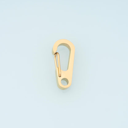 Spring Clasp,14K Gold Stainless Steel Spring Clasp,Waterproof Connector for DIY Necklace Bracelet Making