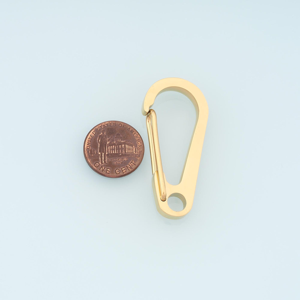 Spring Clasp,14K Gold Stainless Steel Spring Clasp,Waterproof Connector for DIY Necklace Bracelet Making