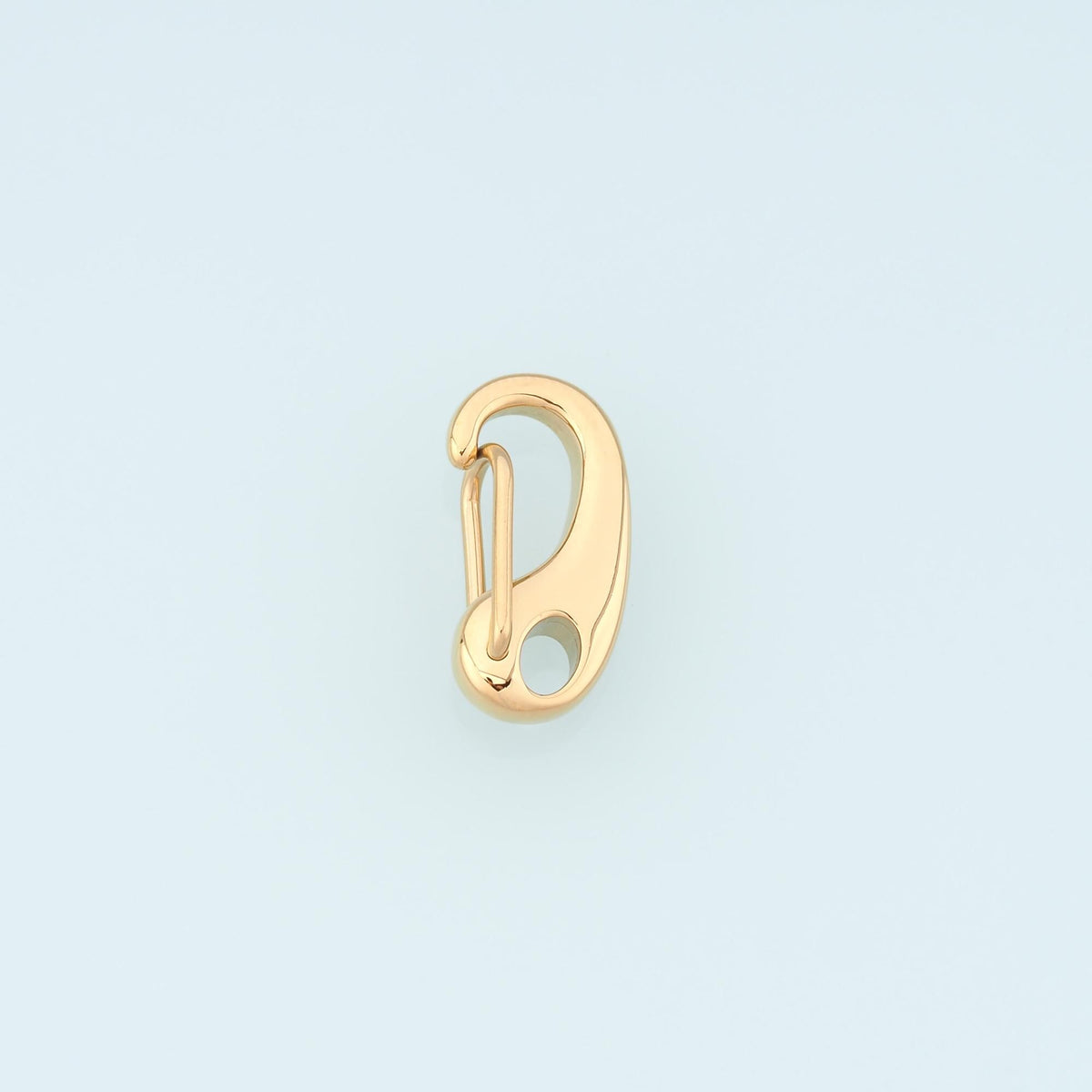 Spring Clasp,14K Gold Stainless Steel Spring Clasp,Waterproof Connector for DIY Necklace Bracelet Making