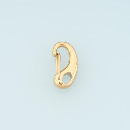 Spring Clasp,14K Gold Stainless Steel Spring Clasp,Waterproof Connector for DIY Necklace Bracelet Making