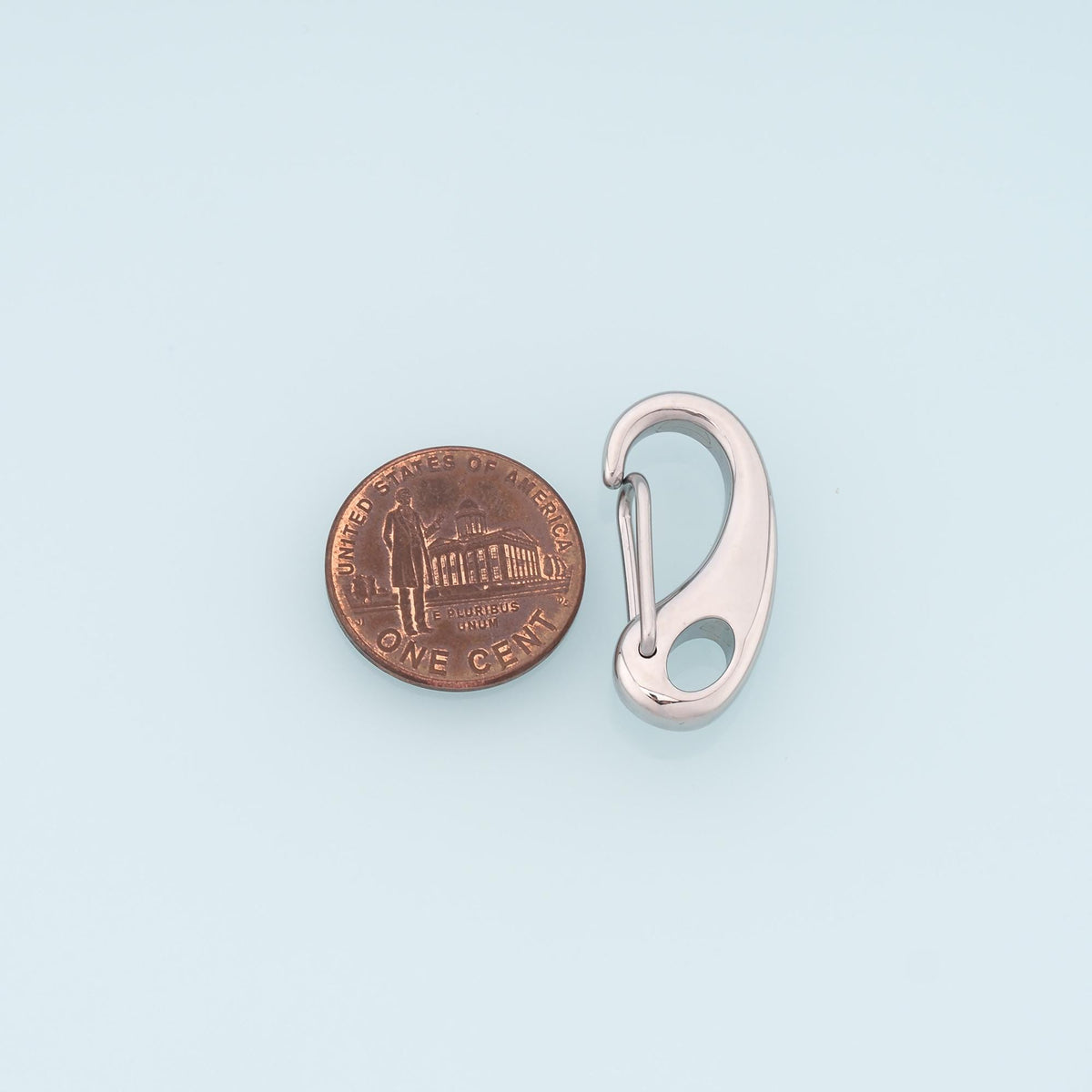 Spring Clasp,14K Gold Stainless Steel Spring Clasp,Waterproof Connector for DIY Necklace Bracelet Making