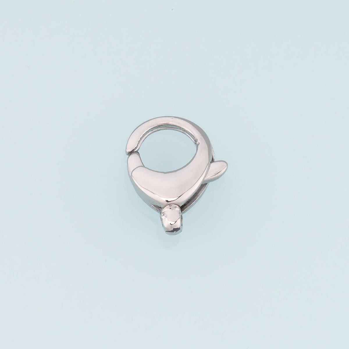 Lobster Spring Carabiner Clasp,14K Gold Stainless Steel Jewelry Closure,Waterproof Connector for DIY Necklace Bracelet Making
