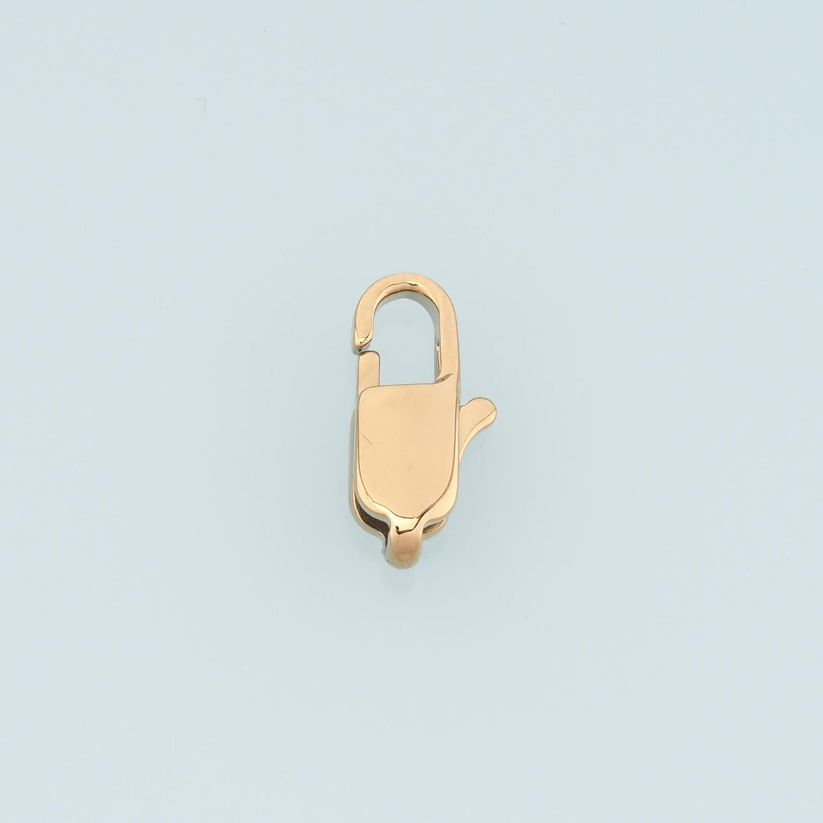 Lobster Spring Carabiner Clasp,14K Gold Stainless Steel Jewelry Closure,Waterproof Connector for DIY Necklace Bracelet Making
