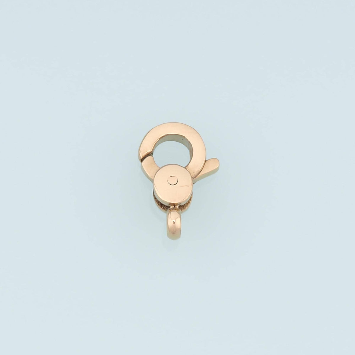 14K Gold Round Clasp for Jewelry Making