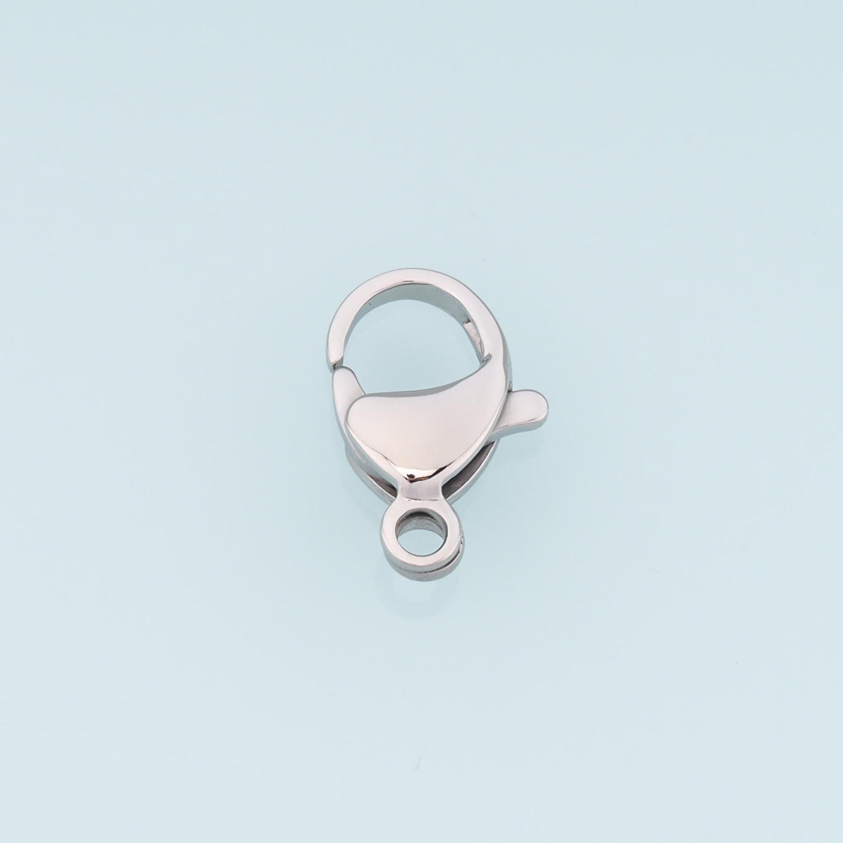Lobster Spring Carabiner Clasp,14K Gold Stainless Steel Jewelry Closure,Waterproof Connector for DIY Necklace Bracelet Making
