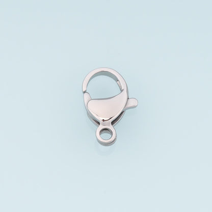 Lobster Spring Carabiner Clasp,14K Gold Stainless Steel Jewelry Closure,Waterproof Connector for DIY Necklace Bracelet Making