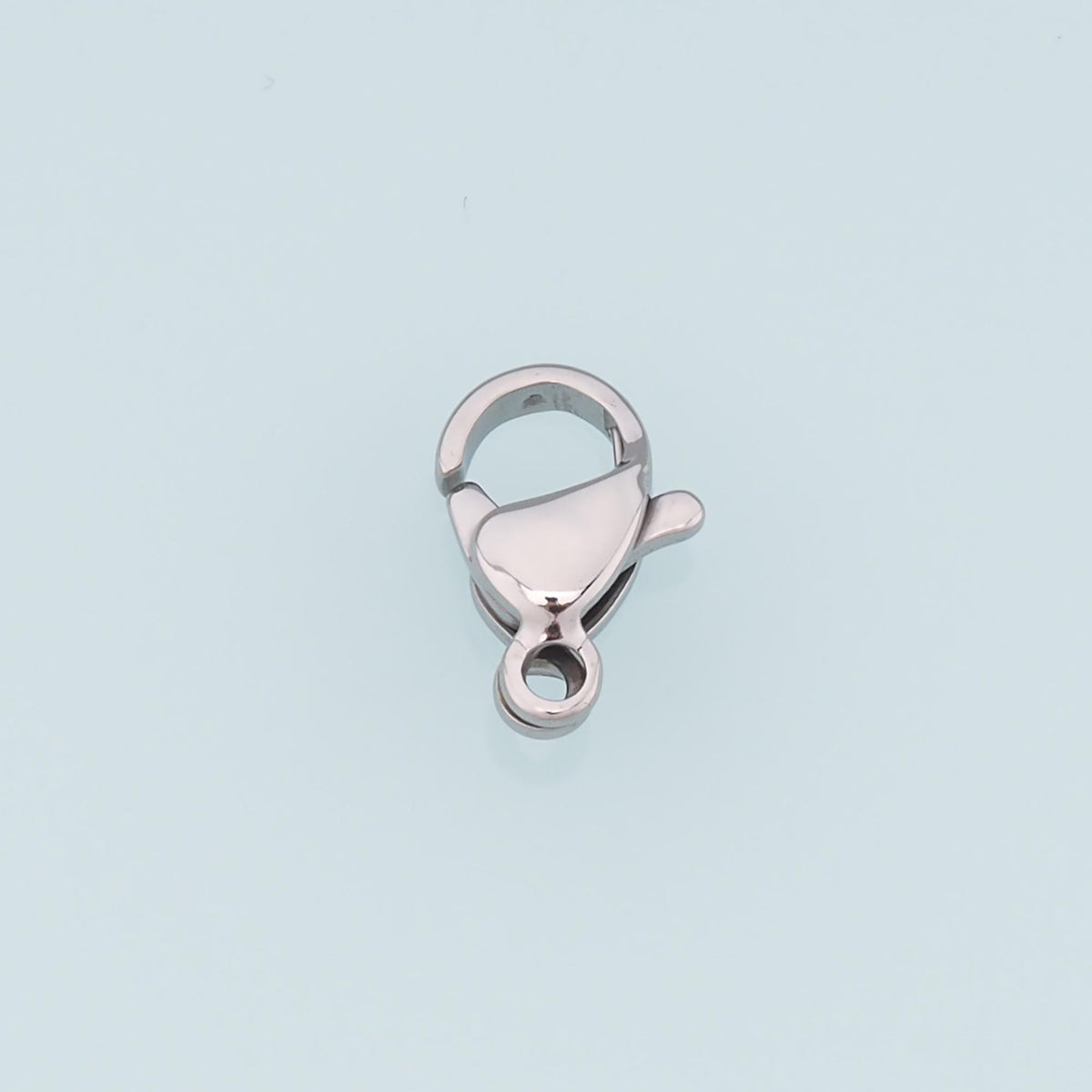 Lobster Spring Carabiner Clasp,14K Gold Stainless Steel Jewelry Closure,Waterproof Connector for DIY Necklace Bracelet Making