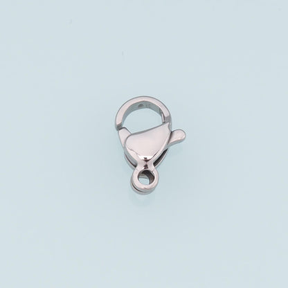 Lobster Spring Carabiner Clasp,14K Gold Stainless Steel Jewelry Closure,Waterproof Connector for DIY Necklace Bracelet Making