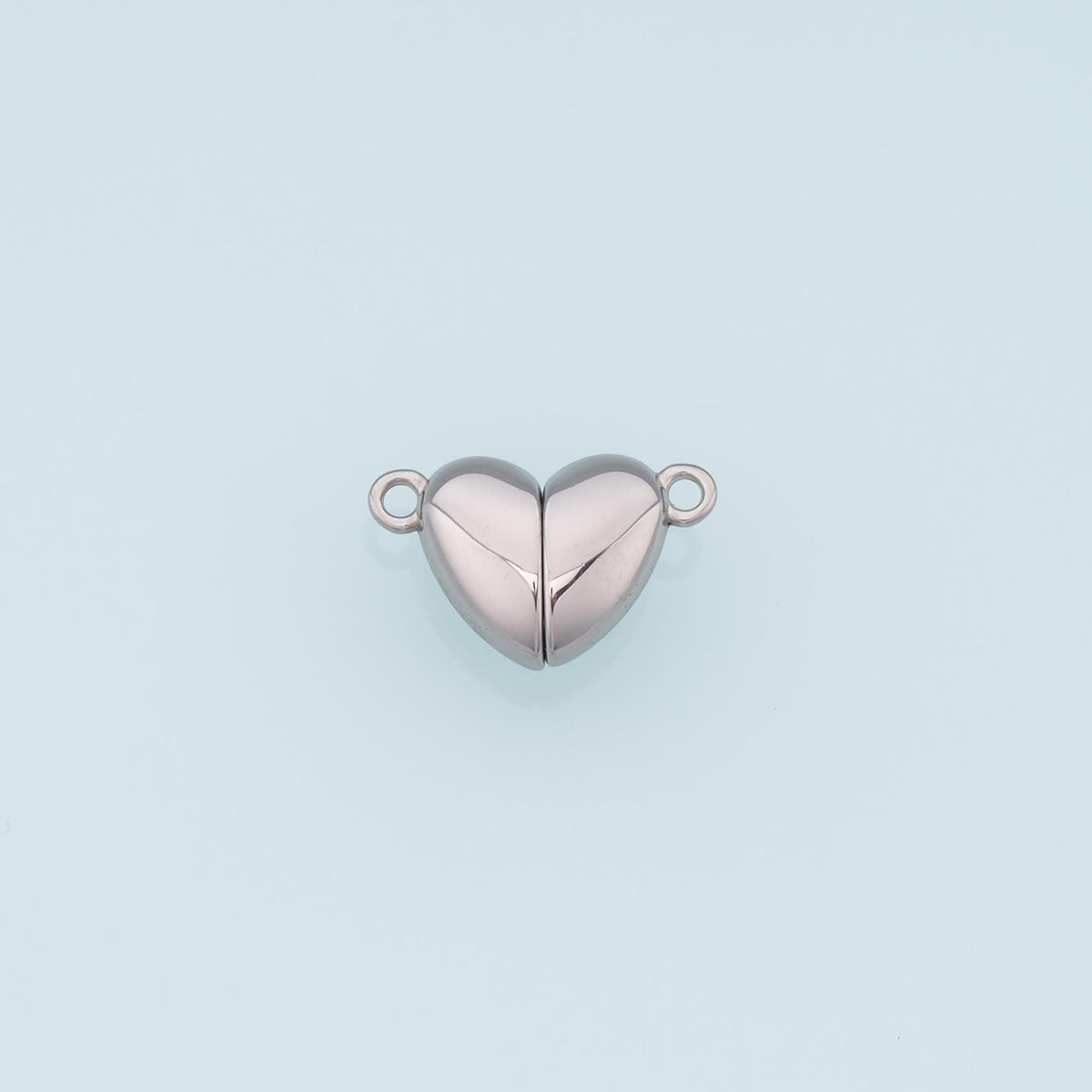 Heart Magnetic Bracelet Clasp Connector,14K Gold Stainless Steel Connector,Waterproof Connector for DIY Necklace Bracelet Mak