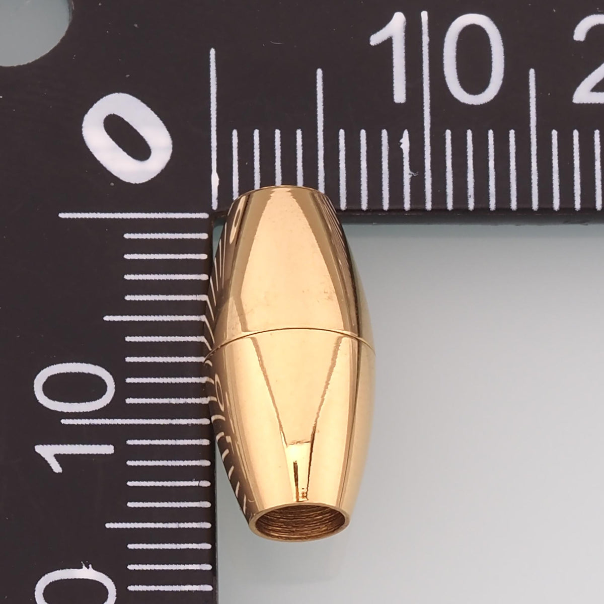 Magnetic Fusiform Bracelet Buckle Clasp,14K Gold Stainless Steel Clasp,Waterproof Clasp for DIY Necklace Bracelet Making