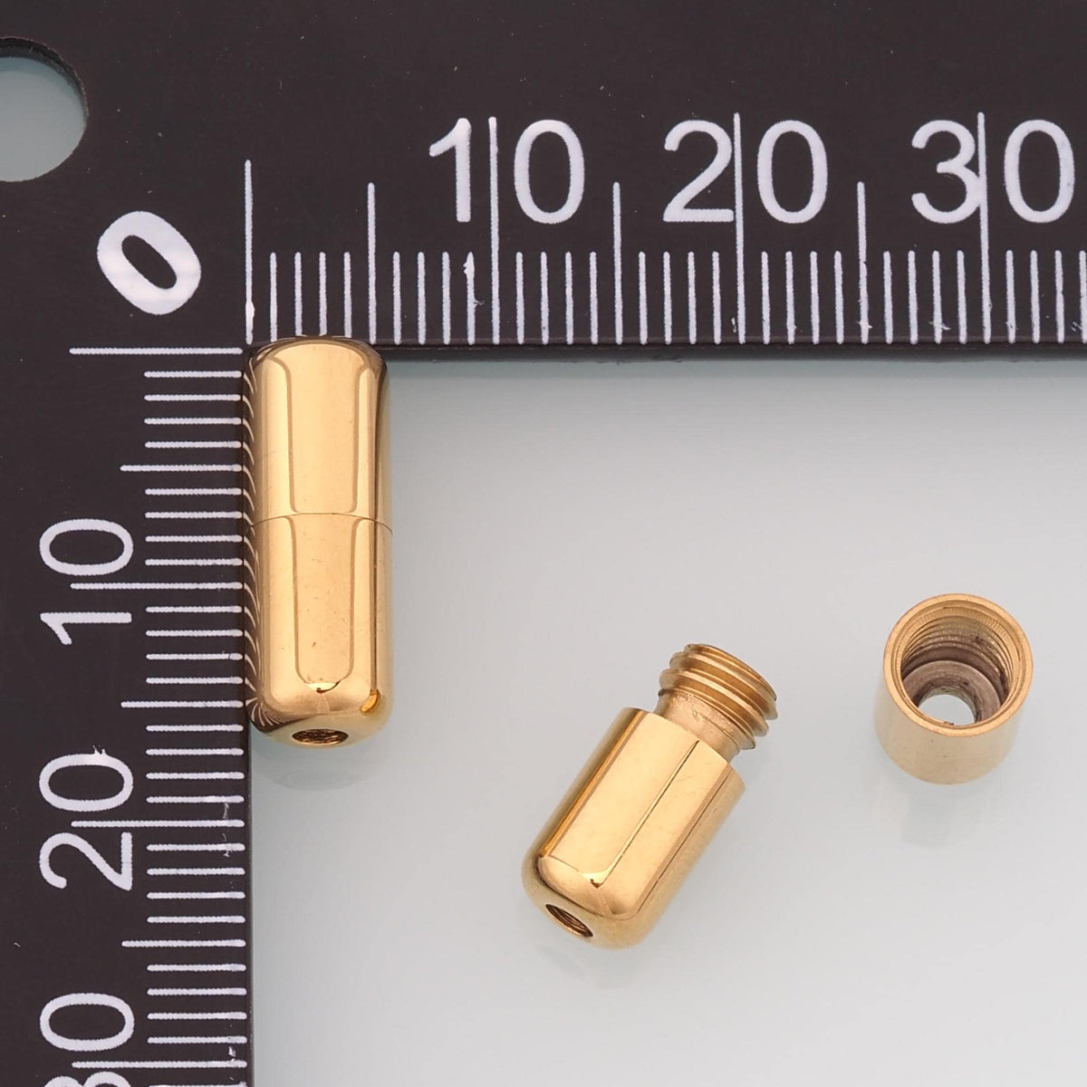 Magnetic Capsule Bracelet Buckle Clasp,14K Gold Stainless Steel Clasp,Waterproof Clasp for DIY Necklace Bracelet Making