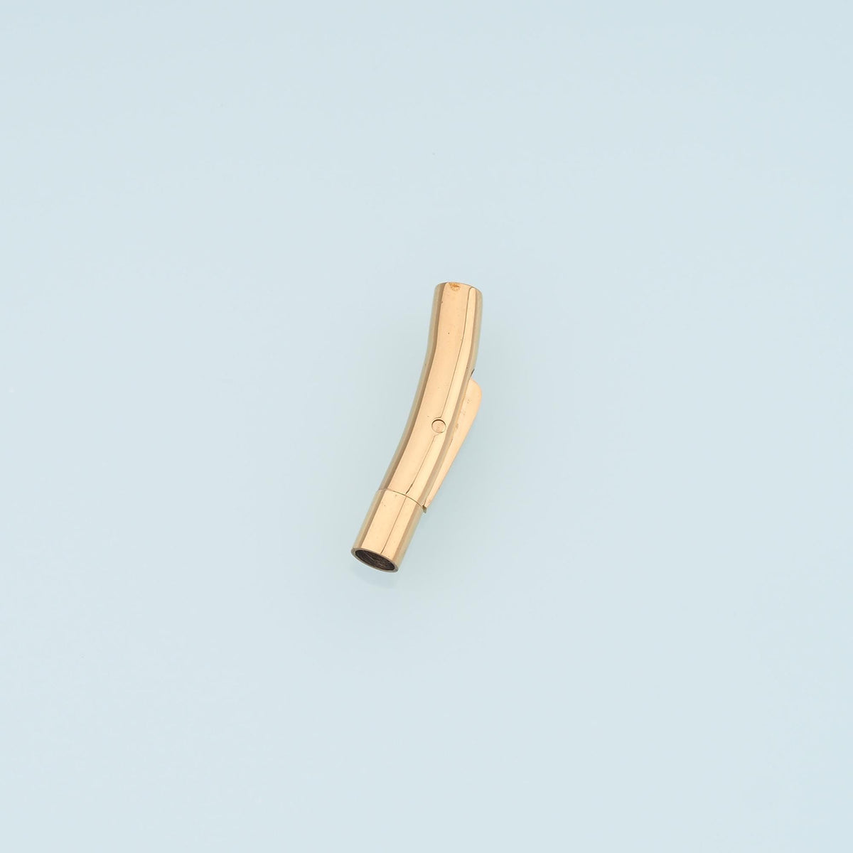 Magnetic Arc Barrel Connector Clasp,14K Gold Stainless Steel Clasp,Waterproof Clasp for DIY Necklace Bracelet Making