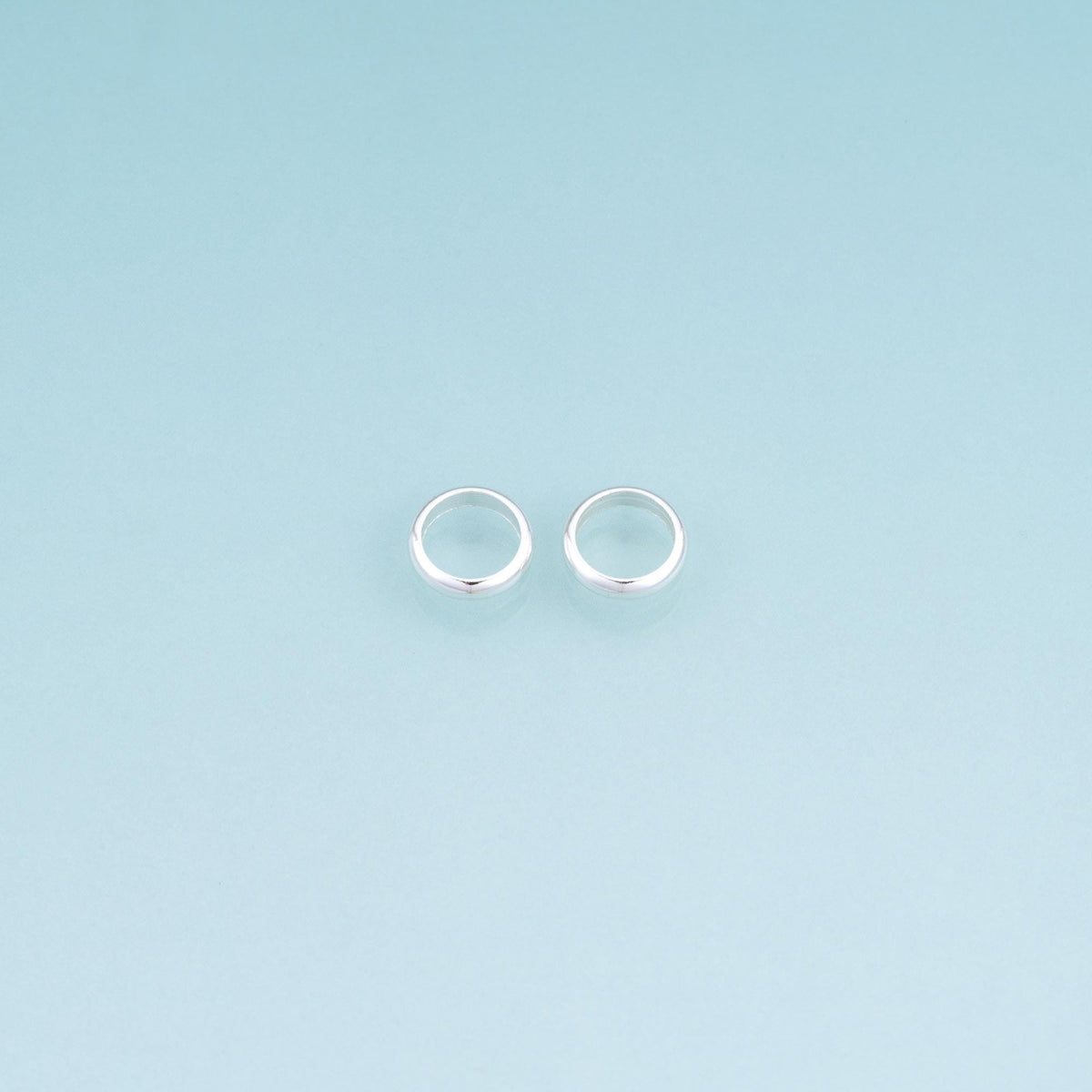 925 Silver Ring Connector,Minimalist Connector Bracelet Necklace for DIY Jewelry Making Supply