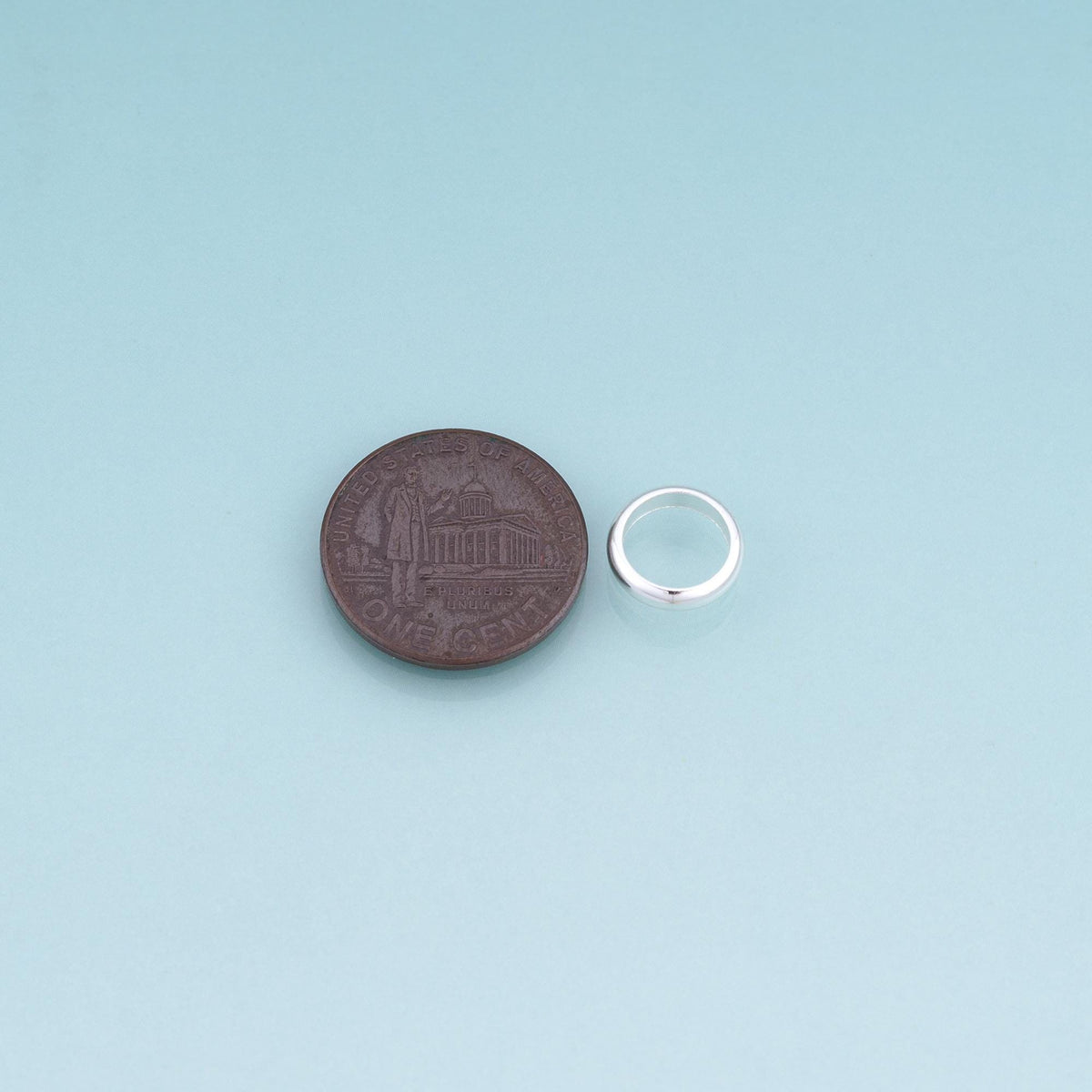 925 Silver Ring Connector,Minimalist Connector Bracelet Necklace for DIY Jewelry Making Supply