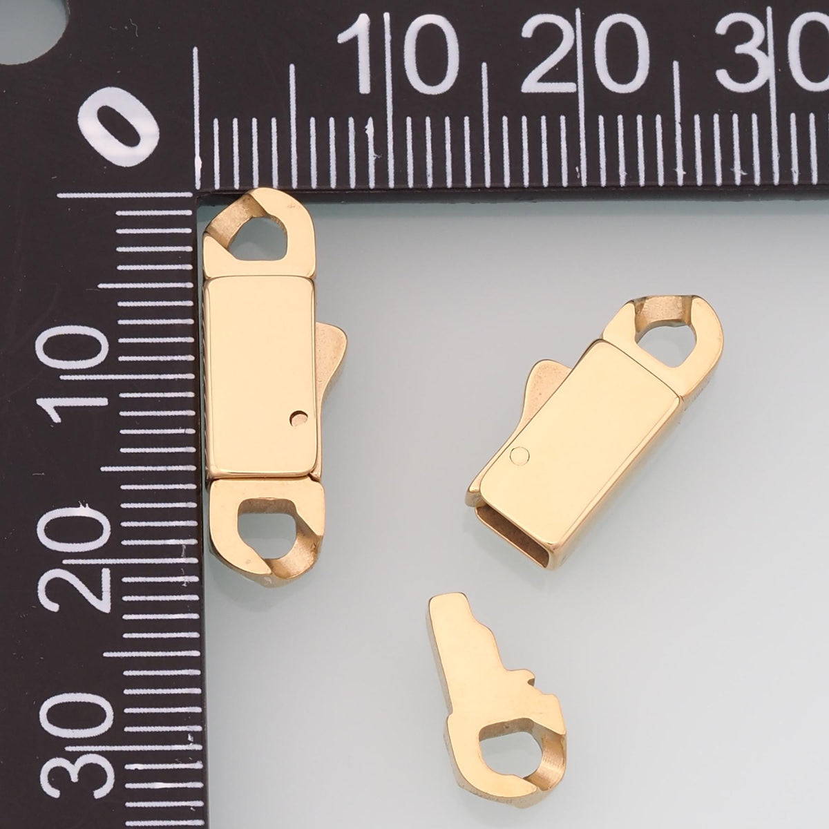 Bracelet Connector Clasp,14K Gold Stainless Steel Clasp,Waterproof Clasp for DIY Necklace Bracelet Making