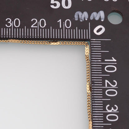 Stainless Steel Oval Chain,14K Gold Stainless Steel Chain,Waterproof Chain for DIY Necklace Bracelet Making