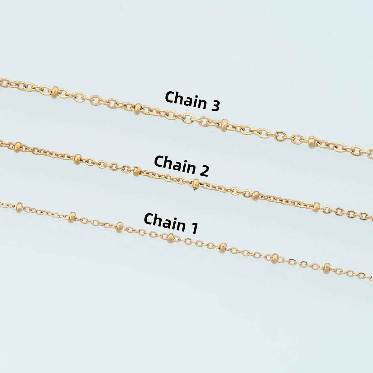 Stainless Steel Satellite Chain,14K Gold Stainless Steel Chain,Waterproof Chain for DIY Necklace Bracelet Making