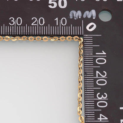 Stainless Steel Cuba Chain,14K Gold Stainless Steel Chain,Waterproof Chain for DIY Necklace Bracelet Making