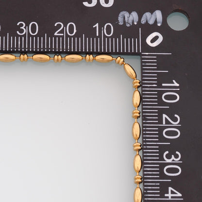 Stainless Steel Oval chain,14K Gold Stainless Steel Chain,Waterproof Chain for DIY Necklace Bracelet Making