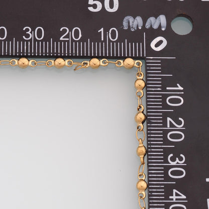 Stainless Steel Oval Chain,14K Gold Stainless Steel Chain,Waterproof Chain for DIY Necklace Bracelet Making