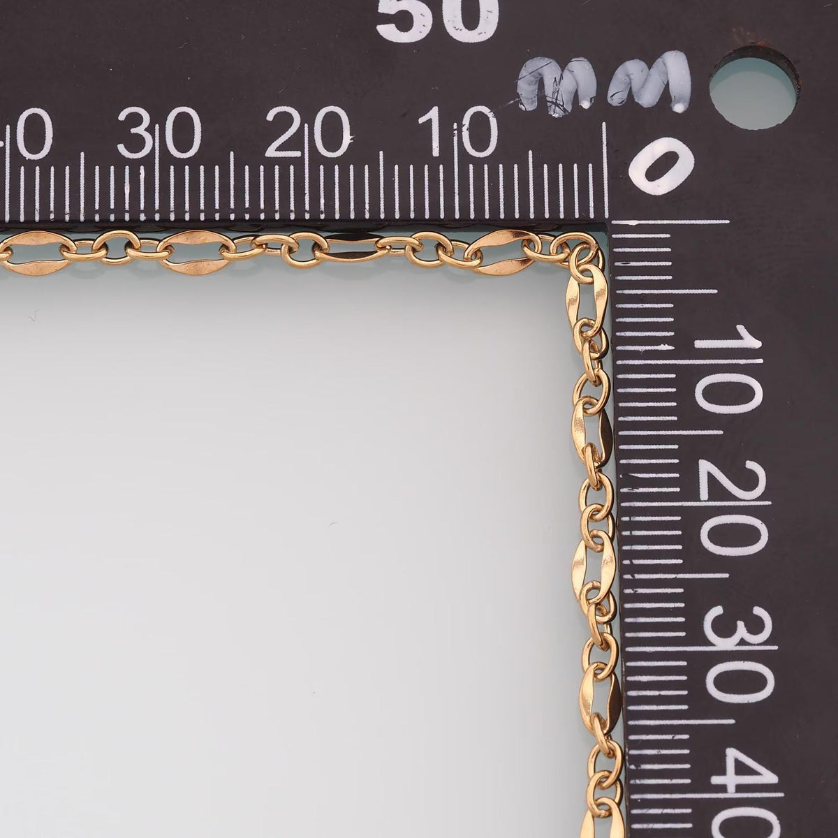 Stainless Steel Oval Chain,14K Gold Stainless Steel Chain,Waterproof Chain for DIY Necklace Bracelet Making