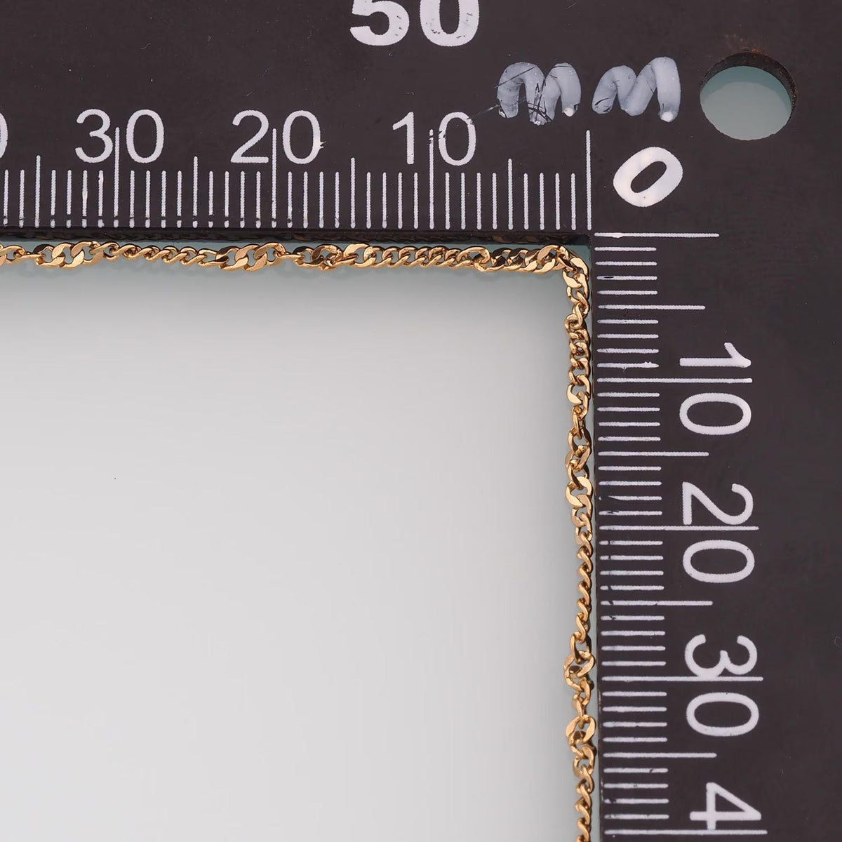 Stainless Steel Oval Chain,14K Gold Stainless Steel Chain,Waterproof Chain for DIY Necklace Bracelet Making