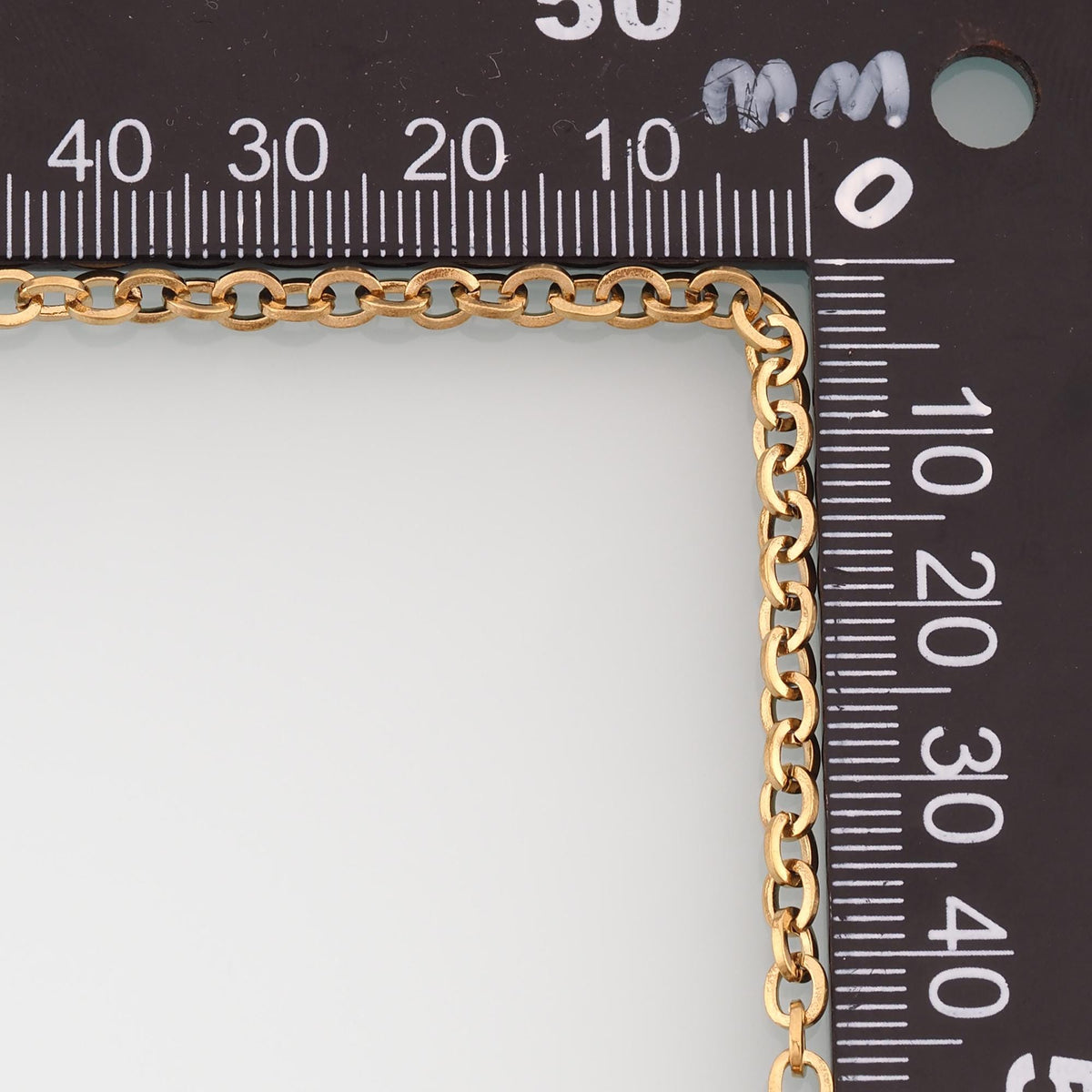 Stainless Steel Round Chain,14K Gold Stainless Steel Chain,Waterproof Chain for DIY Necklace Bracelet Making