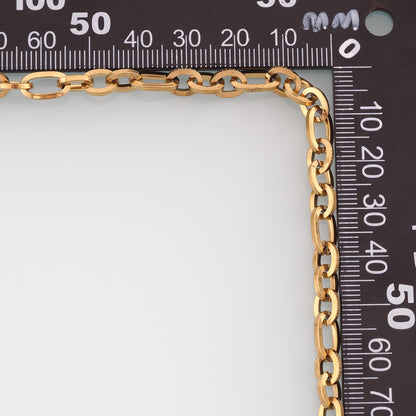 Stainless Steel Oval Chain,14K Gold Stainless Steel Chain,Waterproof Chain for DIY Necklace Bracelet Making