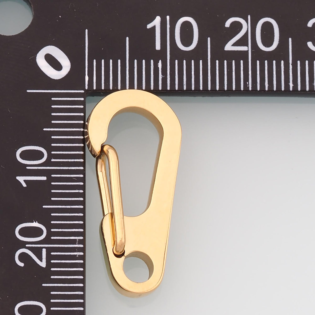 Spring Clasp,14K Gold Stainless Steel Spring Clasp,Waterproof Connector for DIY Necklace Bracelet Making