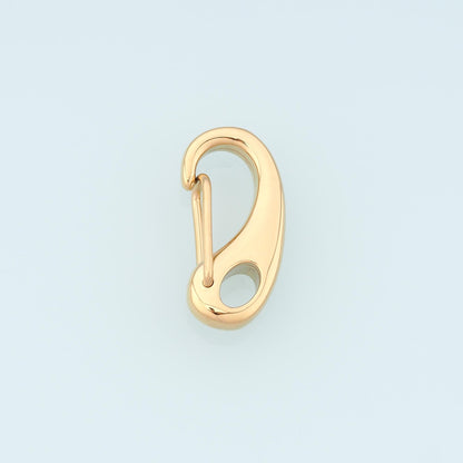 Spring Clasp,14K Gold Stainless Steel Spring Clasp,Waterproof Connector for DIY Necklace Bracelet Making