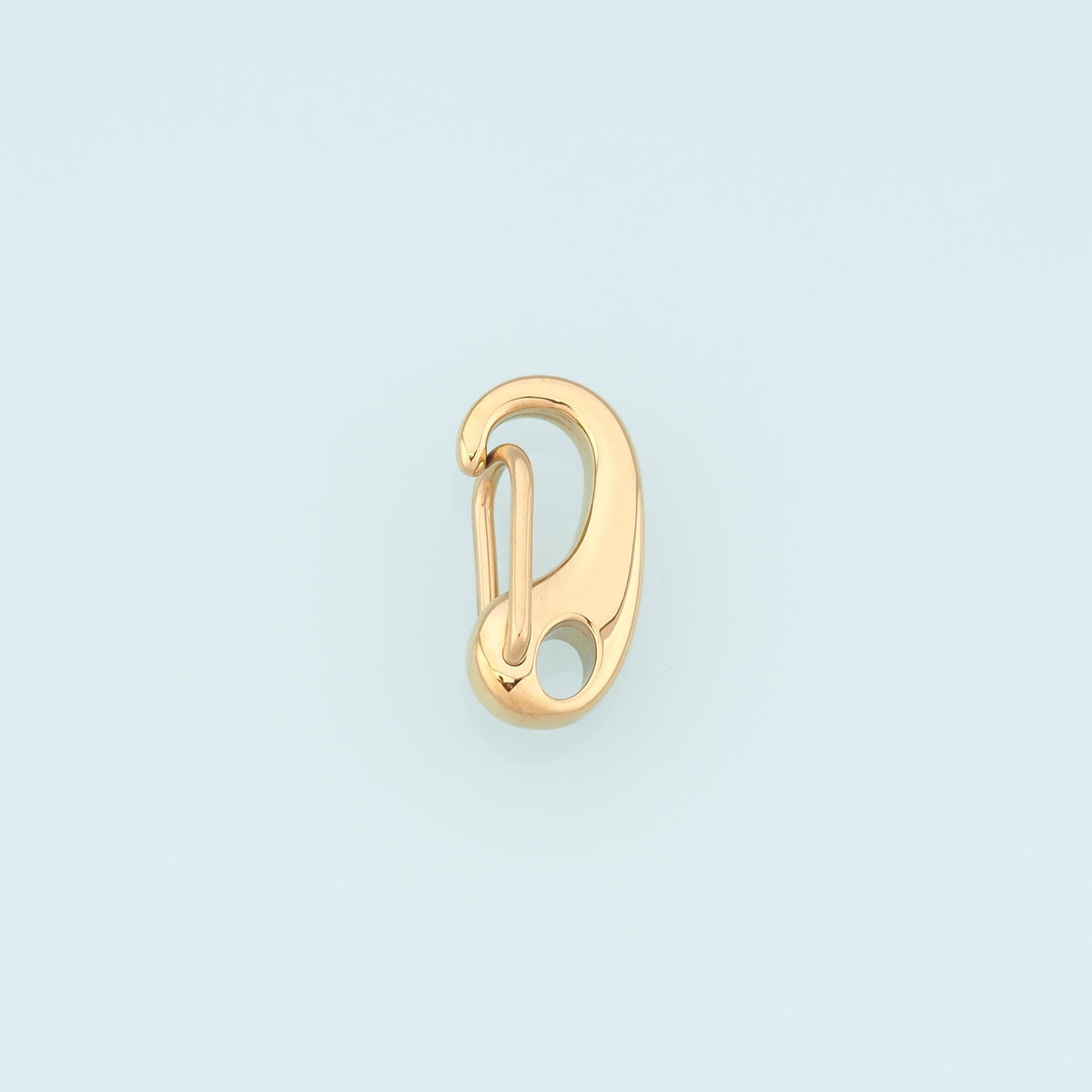 Spring Clasp,14K Gold Stainless Steel Spring Clasp,Waterproof Connector for DIY Necklace Bracelet Making