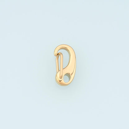 Spring Clasp,14K Gold Stainless Steel Spring Clasp,Waterproof Connector for DIY Necklace Bracelet Making