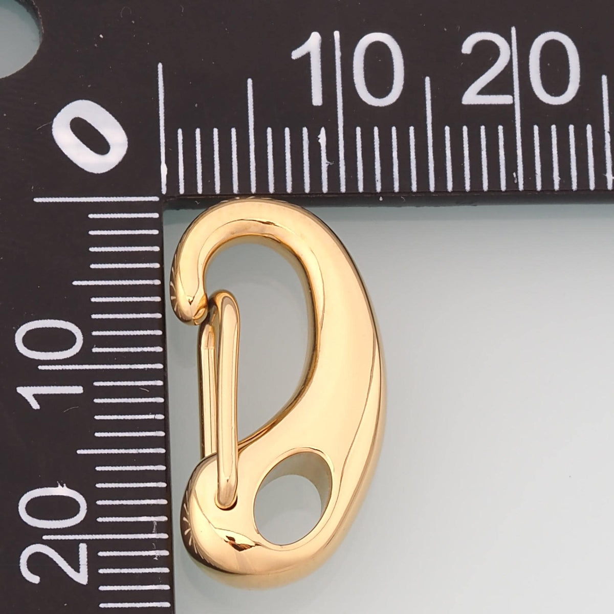 Spring Clasp,14K Gold Stainless Steel Spring Clasp,Waterproof Connector for DIY Necklace Bracelet Making