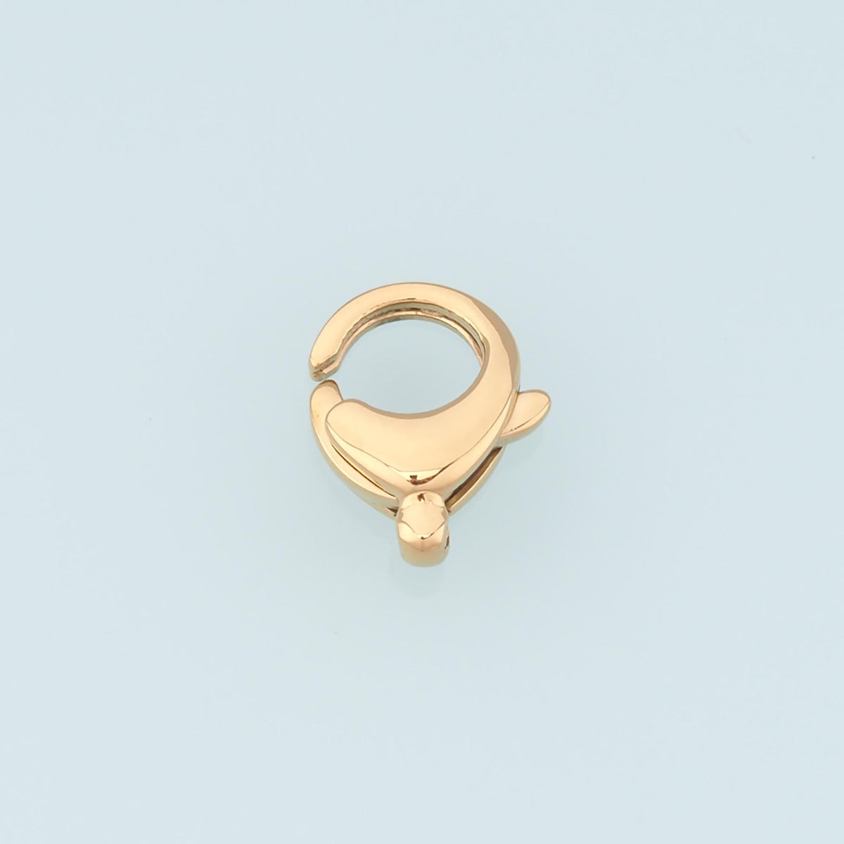 Lobster Spring Carabiner Clasp,14K Gold Stainless Steel Jewelry Closure,Waterproof Connector for DIY Necklace Bracelet Making