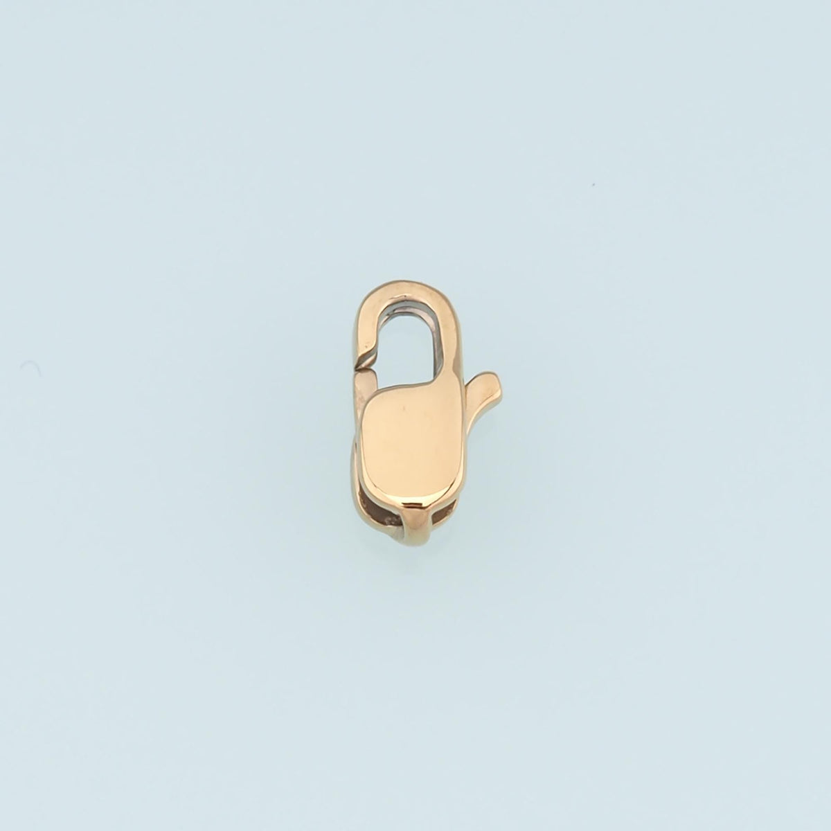 Lobster Spring Carabiner Clasp,14K Gold Stainless Steel Jewelry Closure,Waterproof Connector for DIY Necklace Bracelet Making