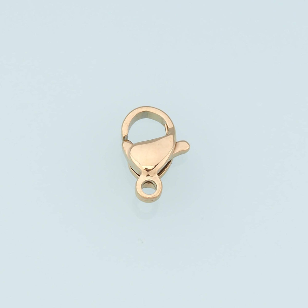 Lobster Spring Carabiner Clasp,14K Gold Stainless Steel Jewelry Closure,Waterproof Connector for DIY Necklace Bracelet Making