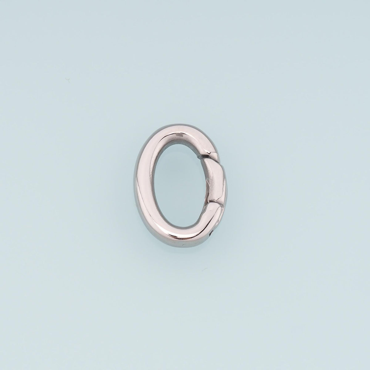 Oval Spring Carabiner Clasp,14K Gold Stainless Steel Connector ,Waterproof Connector for DIY Necklace Bracelet Making
