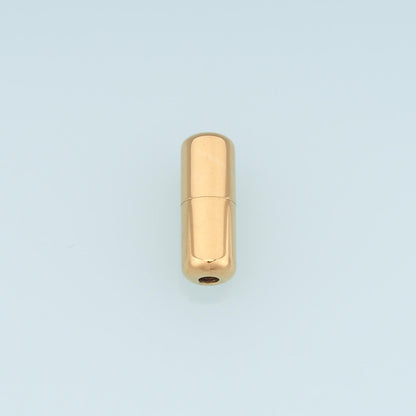 Magnetic Capsule Bracelet Buckle Clasp,14K Gold Stainless Steel Clasp,Waterproof Clasp for DIY Necklace Bracelet Making
