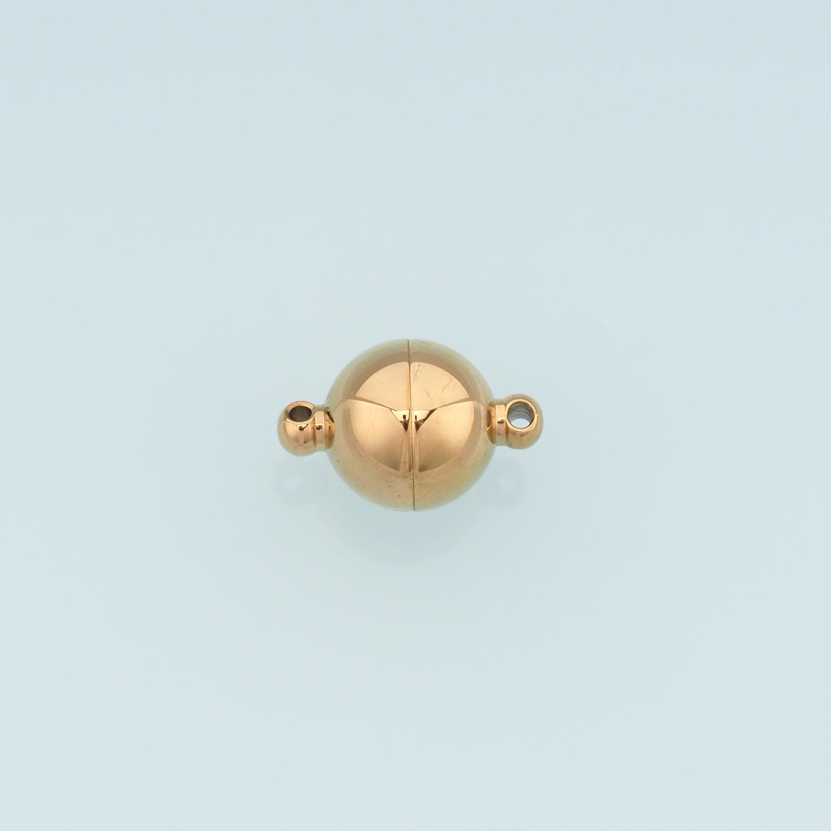 Round Magnetic Separable Connector,14K Gold Stainless Steel Connector,Waterproof Connector for DIY Necklace Bracelet Making