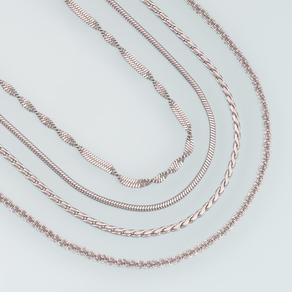 Stainless Steel Snake Snake Chain 3.28 ft, 16.40 ft for Jewelry Making