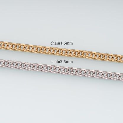 Stainless Steel Snake Chain,14K Gold Stainless Steel Chain,Waterproof Chain for DIY Necklace Bracelet Making
