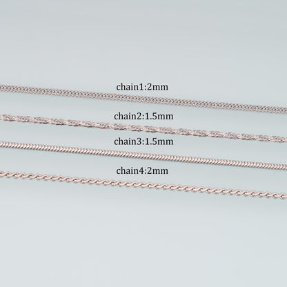 Stainless Steel Snake Chain,Silver Stainless Steel Chain,Waterproof Chain for DIY Necklace Bracelet Making
