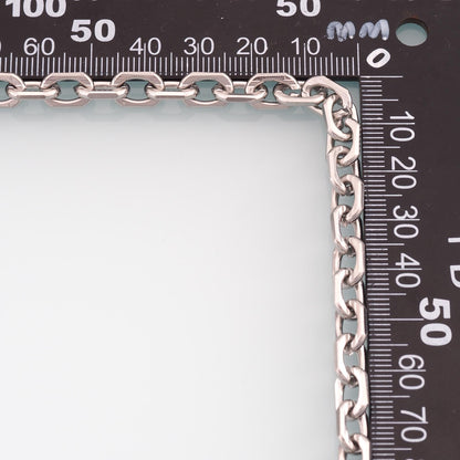 Stainless Steel Oval Chain,Silver Stainless Steel Chain,Waterproof Chain for DIY Necklace Bracelet Making