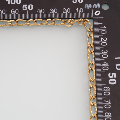 Stainless Steel Gourd Chain,14K Gold Stainless Steel Chain,Waterproof Chain for DIY Necklace Bracelet Making