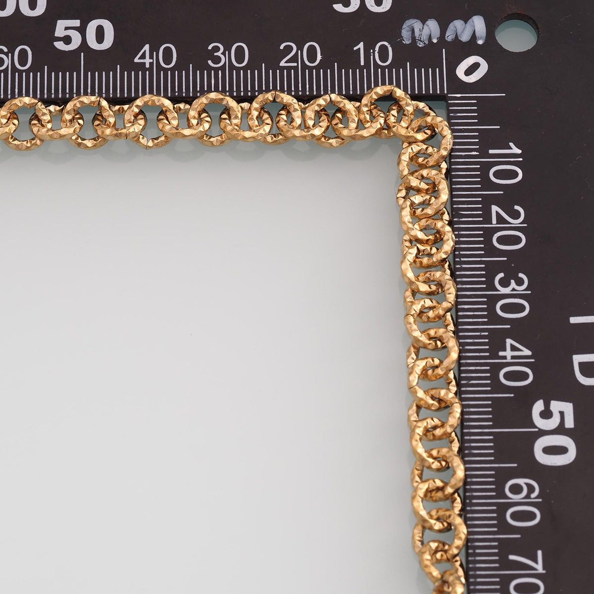 Stainless Steel Oval Texture Chain,14K Gold Stainless Steel Chain,Waterproof Chain for DIY Necklace Bracelet Making