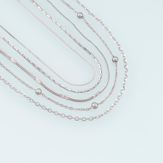 Stainless Steel Snake Bone Chain,Silver Stainless Steel Chain,Waterproof Chain for DIY Necklace Bracelet Making