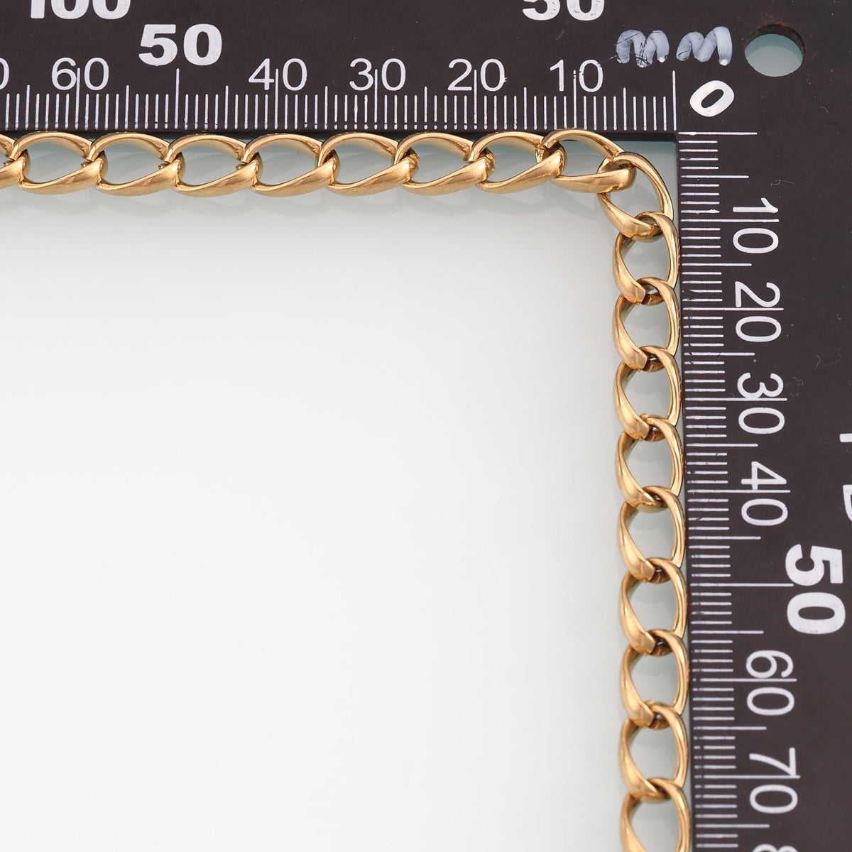 Stainless Steel Oval Chain,14K Gold Stainless Steel Chain,Waterproof Chain for DIY Necklace Bracelet Making