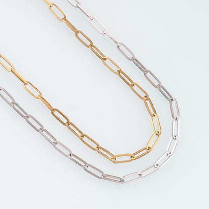 Stainless Steel Oval Chain,14K Gold Stainless Steel Chain,Waterproof Chain for DIY Necklace Bracelet Making