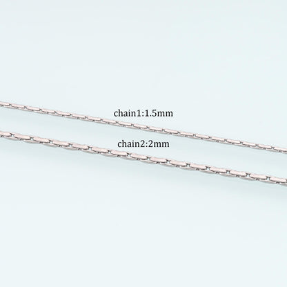 Stainless Steel Oval Chain,Silver Stainless Steel Chain,Waterproof Chain for DIY Necklace Bracelet Making