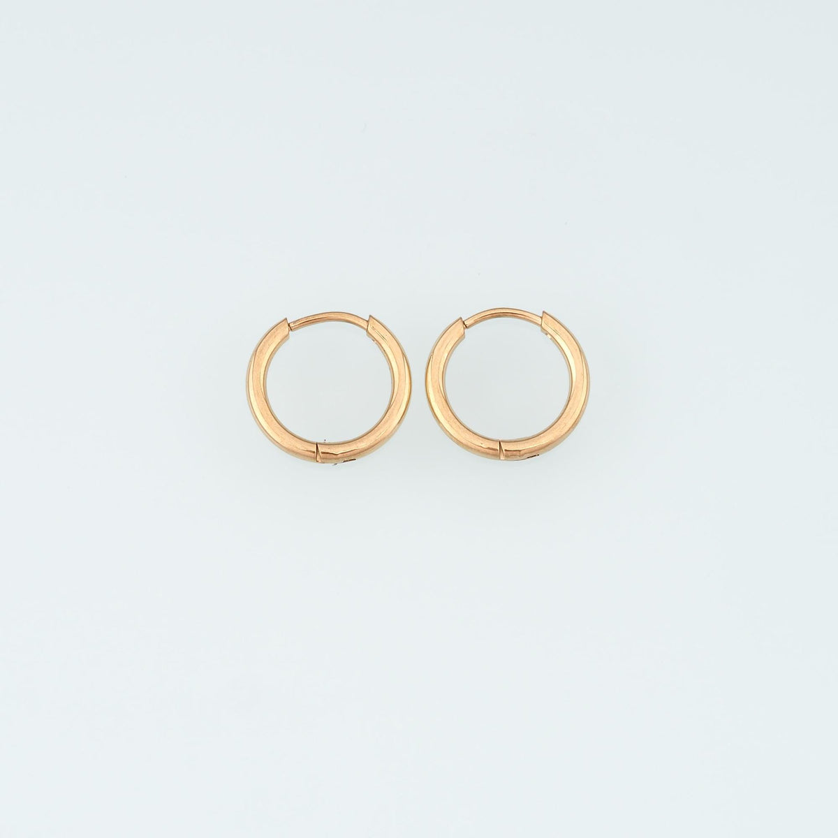 A Pair Stainless Steel Huggie Earrings, 14K Gold Filled Waterproof Never Fade Huggie Hoops,Everyday DIY Jewelry Ear Stack Jew